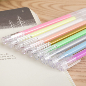 Surligneurs pastel 15 cm, pointe fine, corps en plastique, marqueurs pour bureau et école - Product Image 2