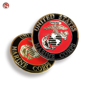 Football Round clothing magnetic <span class=keywords><strong>police</strong></span> car security Recycled custom Hard soft enamel Metal Lapel Pins Badges - Product Image 2