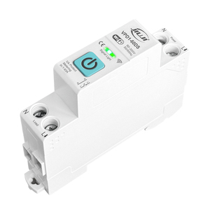 Interruptor Inteligente WiFi JIUJI <span class=keywords><strong>para</strong></span> Riel DIN, <span class=keywords><strong>para</strong></span> Iluminación, Bomba y Ventilador, Monitoreo <span class=keywords><strong>de</strong></span> kWh en Tiempo Real, Alarma <span class=keywords><strong>de</strong></span> Sobrecorriente, Interruptor Compatible con Alexa - Product Image 1
