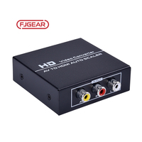 Fjgear yüksek kaliteli Hdmi Av dönüştürücü destek çoklu çözünürlükleri Mini Av Hdmi Av Hdmi Rca dönüştürücü