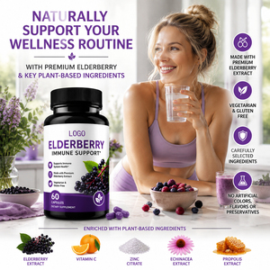 Offre Spéciale : Capsules d'Églantier Noir 3g avec Zinc et Vitamine C – Soutien Immunitaire, Santé Digestive et Métabolisme pour Adultes - Product Image 2
