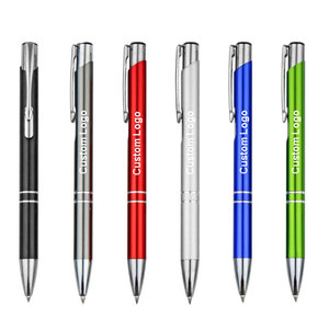 BECOL High Quality <strong>Multi</strong> <strong>Color</strong> Aluminium Advertising Business <strong>Pen</strong> Custom Metal Ball <strong>Pen</strong> With Logo Printed for School and Office - Product Image 2