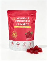 Gummies Probiotiques pour Femmes les Plus Vendues en Gros (OEM) – 5 Milliards de UFC, Multi-Probiotiques, Supplément Alimentaire à la Canneberge pour Femmes