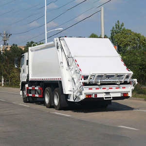 Camión de Basura Isuzu 6x4 de Compresión de 22 CBM, el Más Vendido, Compactador de Basura de Carga Trasera, Transporte Eficiente de Residuos en Venta - Product Image 4