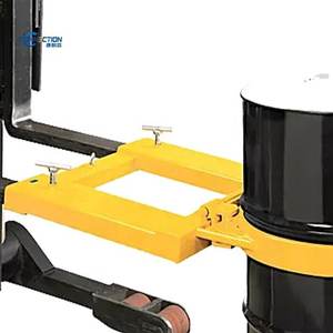 फोकलिफ्ट ड्रम लिफ्टर/55 गैलन ड्रम क्लैंप फोलिट ड्रम हाइड्रोलिक हड़पन - Product Image 1