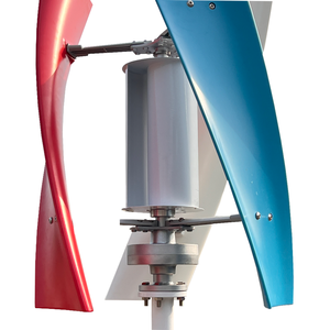 <span class=keywords><strong>China</strong></span> Factory 1000w 1KW 24V 48V Vertikalachsen-Windkraft anlagen generator für Home Farm Low Noise 1kvaCoreless Windmühle mit niedriger Drehzahl - Product Image 6