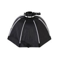 Triopo 90 cm Boîte à lumière portable pour photographie avec monture Bowens et grille nid d'abeille K90, parapluie octogonal pour extérieur