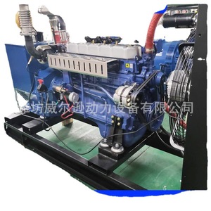 Grupo electrógeno de gas de 80 kW con motor de gas natural para ganadería, equipo de generación de energía de biogás, fabricante Weifang - Product Image 1