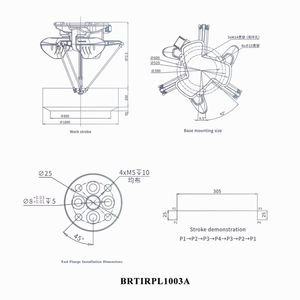 BRTIRPL1003A Nouvelle Version Améliorée, Robot Industriel Delta de 3 kg avec Pince Parallèle et Système Visuel pour le Tri - Product Image 3