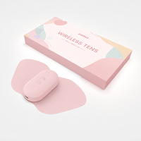 Masseur TENS portable rechargeable sans médicament à intensité réglable pour soulager les douleurs liées à la dysménorrhée chez la femme (ventre)