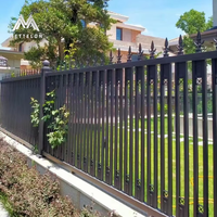 Portes coulissantes en aluminium pour allée, portails d'entrée principaux pour maison, portails de jardin, portails muraux simples en aluminium pour maison