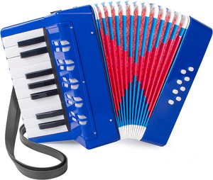Acordeón colorido para niños, instrumento <span class=keywords><strong>de</strong></span> <span class=keywords><strong>viento</strong></span> - Product Image 1
