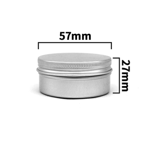Barattolo in Alluminio da 50ml/50g con Tappo a Vite e Rivestimento in PE Cuscinetto per Balsamo Erboristico Lenitivo Muscolare in Barattolo di Alluminio - Crema per la Pelle - Product Image 6