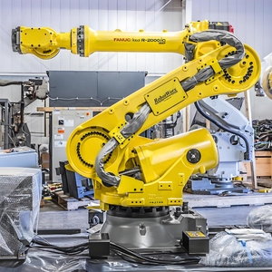 Haute Performance <span class=keywords><strong>FANUC</strong></span> <span class=keywords><strong>Robot</strong></span> R-2000iC/165F métal polissage meulage poste de travail ponceuse à bande contrôle de Force Intelligent ébavurage - Product Image 2