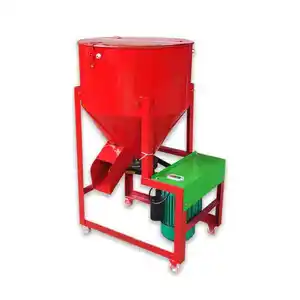 Stainless Steel Poultry Feeding Mixer Processing Grain cattle feed mixer