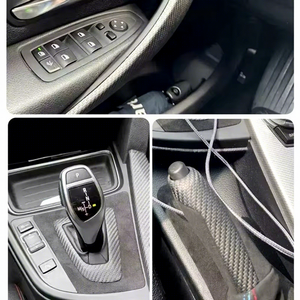 Garniture intérieure F30 Garniture intérieure en fibre de carbone mate avec ensemble d'<span class=keywords><strong>alcantara</strong></span> pour <span class=keywords><strong>BMW</strong></span> F30 F31 F32 F36 LHD - Product Image 3