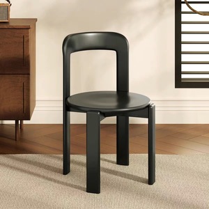 Table et chaises à manger en bois directement du fabricant, chaise de salon avec dossier, chaise de négociation minimaliste pour maison d'hôtes - Product Image 6