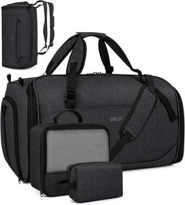 Bolsas de ropa de muestra gratis para viaje, bolsa de ropa colgante con bolsillos, bolsas de almacenamiento de ropa para hombres y mujeres, almacenamiento de viaje - Product Image 1