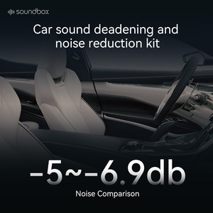 <span class=keywords><strong>Insonorisation</strong></span> butyle en caoutchouc insonorisant de voiture de 115 feuilles, <span class=keywords><strong>insonorisation</strong></span> de voiture d'isolation sonore pour châssis automatique/ - Product Image 4