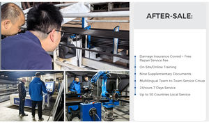 Système de découpe <span class=keywords><strong>laser</strong></span> fibre industriel 1000W et 2000W avec bras robotique 3D pour supports métalliques, compatible IA et format graphique LAS - Product Image 3