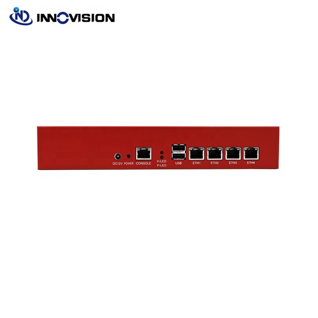 Mini 1U 4gigabit Ethernet J1900 Firewall Server Support Pfsense
