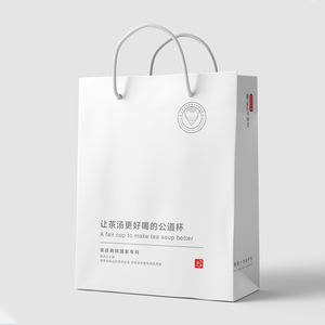 Toptan Özel Kağıt Çanta Baskı Hizmeti, Lüks Hediye Çantaları, Dayanıklı Baskılı Karton, İş Tanıtımı - Product Image 4