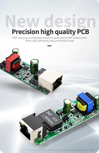 USB-C ออก100Mbps อะแดปเตอร์ POE IEEE802.3af/ที่มาตรฐาน2.4A PoE สำหรับกล้องวงจรปิดเราเตอร์ไร้สาย - Product Image 3