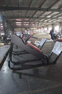 प्रीस्टर हैक स्लाइड लेग प्रेस जिम प्रशिक्षण उपकरण 45 डिग्री रैखिक खेल गृह फिटनेस उपकरण - Product Image 3