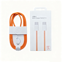 Câble USB-C vers USB-C pour iPhone 17, chargeur USB-C 60W pour iPhone, câble de charge 60W pour iPhone 17 16