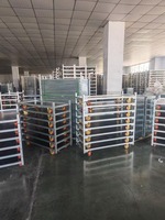 Chariot à fleurs danois sur mesure OEM ODM, chariot roulant multi-niveaux réglable pour plantes, chariot logistique pour serre