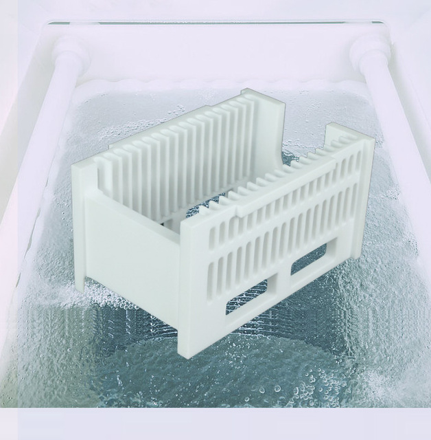 MSK High Purity PEEK/PFA Injection Molded Corrosion Heat Resistant 3-8 Inch White Wafer Process Carrier