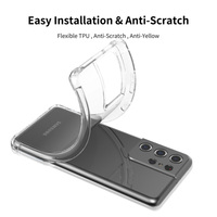 Trou vente 1.5mm d'épaisseur Transparent TPU étui de protection pour téléphone pour Samsung pour Galaxy S30 S21 S21 Ultra Plus appareils mobiles
