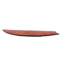 Papan Selancar Kayu 9'0 Longboard Mini Kustom Pabrik Cina, Papan Selancar Kertas Kayu, Wakeboard