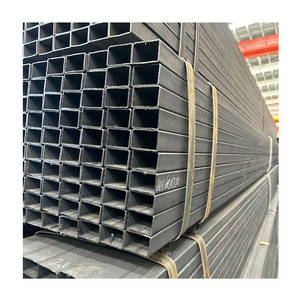 Phần rỗng hình ống 40x40mm <span class=keywords><strong>30x60mm</strong></span> 40x80mm 50x100mm 50x50mm Carbon hình chữ nhật vuông ống thép ống kim loại sắt - Product Image 2