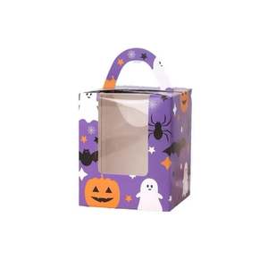 Halloween <b>Candy</b> <b>Boxes</b>, Dessert <b>Boxes</b> with Windows, Used for Cakes, Donuts, <b>Candies</b>, Pies, and Party Paper <b>Boxes</b> - Product Image 3