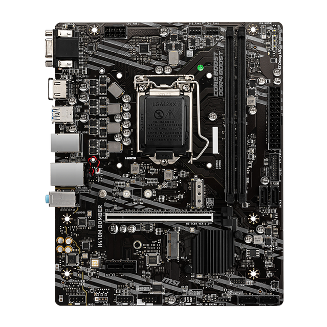 Original New LGA1200 Desktop Motherboard for MSI H410M BOMBER