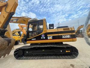 รถขุดไฮดรอลิกแบบตีนตะขาบ CAT 320BL มือสอง นำเข้าจากต่างประเทศ เหมาะสำหรับงานดินและงานก่อสร้างโครงสร้างพื้นฐาน - Product Image 1