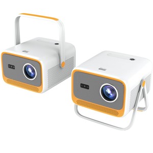 Mini <b>LED</b> Smart Android Projector Portable LCD Home Theater Projector Built-in <b>Speakers</b> Short Throw 4K Support - Product Image 3