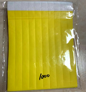 Impermeabile solido e colorato stampante <span class=keywords><strong>Ticket</strong></span> Tyvek evento braccialetti di carta bracciale personalizzato Logo biglietti usa e getta braccialetto - Product Image 6