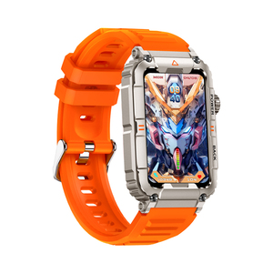 Reloj Inteligente para Exteriores KR88, Resistente al Agua IP67, Monitor de Actividad Física, Aplicación Da Fit, Pantalla Rectangular de 1.57 Pulgadas, Monitor Deportivo para Hombres y Mujeres - Product Image 4