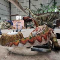 Parc à Thème Dinosaure Artificiel Animatronics Modèle Taille Réelle Animatronic Dinosaure Oviraptor Dinosaure Fait À La Main