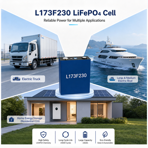 Sel Baterai LiFePO4 CALB 230Ah 3.2V Grade A 4000cls untuk Bus Wisata Listrik, Shuttle Resort, Transportasi Turis - Product Image 4