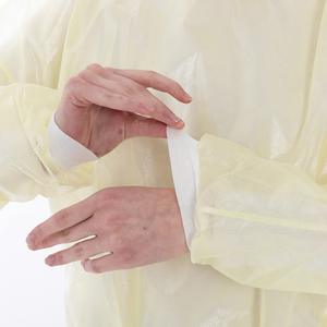 20gsm 40gsm ماء ثوب عزل غير منسوج يمكن التخلص منه باللون الأبيض والأزرق والأصفر EOS نوع التعقيم PP/SMS + PE المواد - Product Image 2