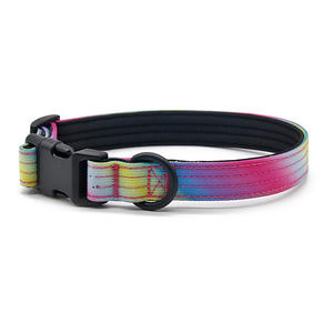 Cross-Border kerah anjing poliester tahan air mata tahan aus gaya putri baru untuk anjing besar menengah gradien dapat disesuaikan - Product Image 6