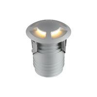 Lumière LED 9W étanche IP67 en verre trempé pour terrasse, éclairage latéral de patio, éclairage de marche d'escalier extérieur avec télécommande