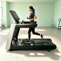 Motor de CA comercial de acero para cinta de correr, 3.0HP continuos, 7.0HP de potencia, inclinación de 0-20%, máquina de ejercicio para el hogar y el gimnasio