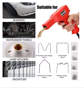 פלסטיק ריתוך מכונת 200/600 staples ערכת פלסטיק diy ערכת eu/us תקע כלי תיקון פלסטיק תיקון כלים - Product Image 6