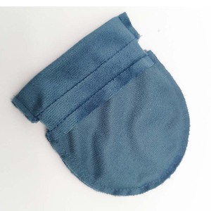 Pochette en velours à fond rond avec cordon de serrage, sac cadeau personnalisé avec logo, pochette en tissu de luxe pour emballage de bijoux, sac de rangement pour cadeaux de mariage - Product Image 2