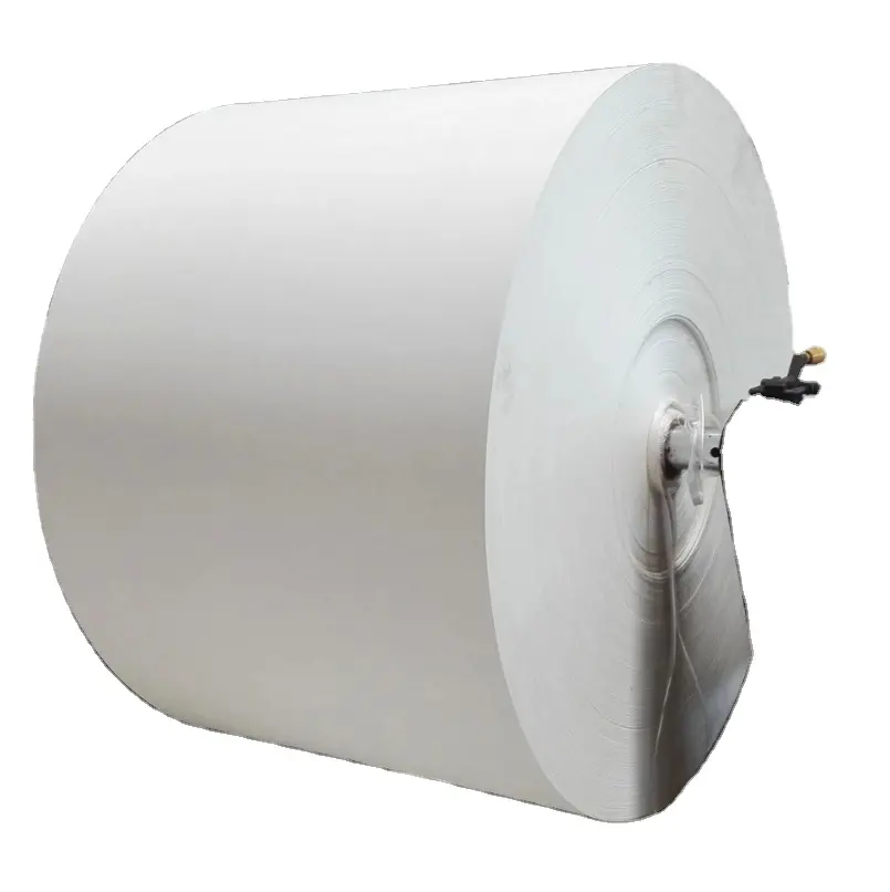 चीन निर्माता कारखाने मूल्य शौचालय कागज जंबो माँ रोल ऊतक कागज कच्चे माल