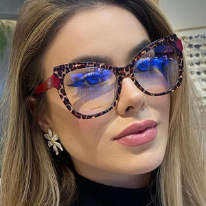 2023 mode lunettes yeux de chat pour ordinateur Anti lumière bleue lunettes Vantage lumière bleue bloquant Tr90 montures de lunettes